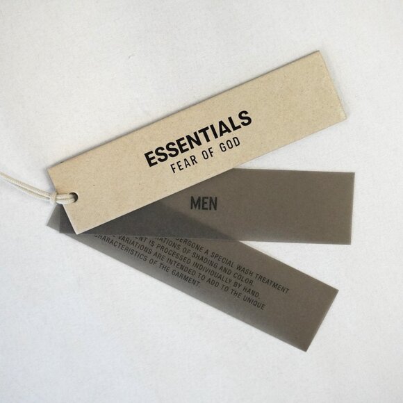 Fear of God Essentials University Print Sweatshirt in Heather Grey Size M - NWT - Picture 7 of 9